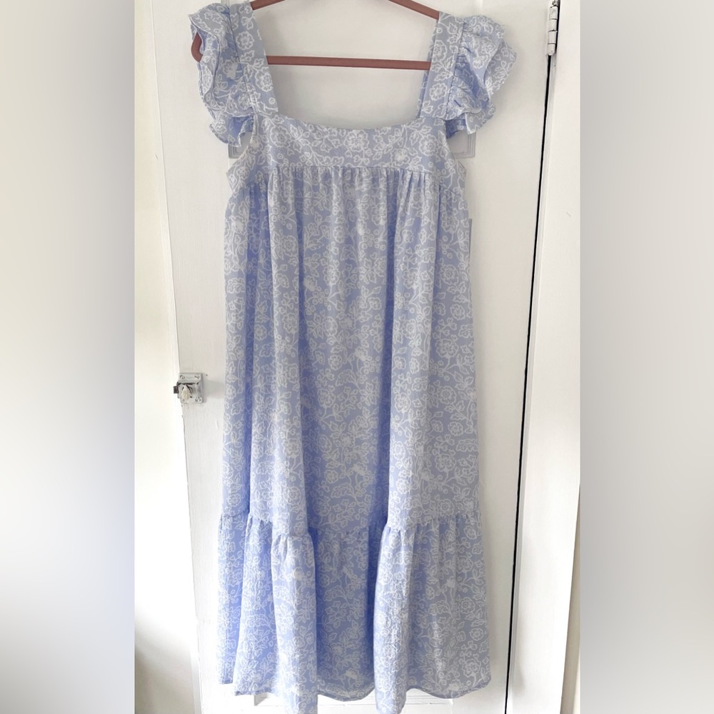 By The River Blue Dress
